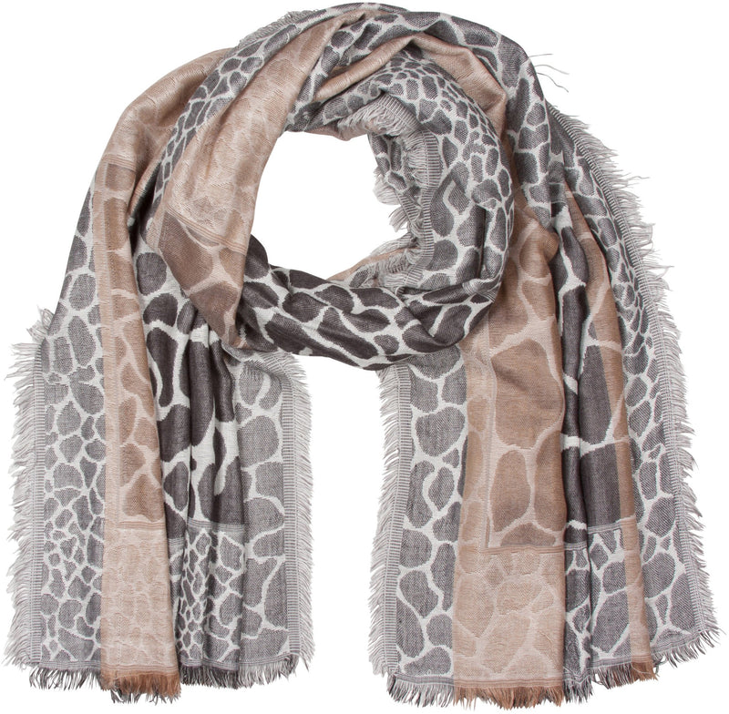 Sakkas Giraffe Pashmina Scarf / Stole / Wrap / Shawl