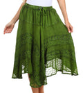 Sakkas Ava Medieval Skirt#color_Green