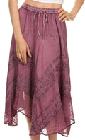 Sakkas Ava Medieval Skirt#color_Orchid