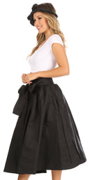 Sakkas Celine African Dutch Ankara Wax Print Full Circle Skirt