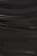 Sakkas Women's Shiny Metallic Liquid High Waist Pencil Skirt