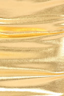 Sakkas Women's Shiny Metallic Liquid High Waist Pencil Skirt