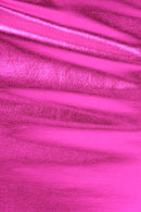 Sakkas Women's Shiny Metallic Liquid High Waist Pencil Skirt