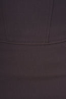 Knee Length High Waist Stretch Pencil Skirt