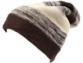 Sakkas Ciro Warm and Soft Everyday Casual Slouchy Beanie Mink Like Lining#color_YC16146-Browncream 