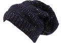 Sakkas Cosimo Unisex Slouchy Beanie Hat Simple and Casual Everyday Commuter#color_YC16148-Navy