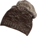 Sakkas Nils Slouchy Beanie Hat Warm and Cozy Heather and Patterned#color_1763-cream