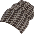 Sakkas Nils Slouchy Beanie Hat Warm and Cozy Heather and Patterned#color_1764-Grey