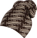 Sakkas Nils Slouchy Beanie Hat Warm and Cozy Heather and Patterned#color_1765-cream