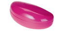 Sakkas Sleek Patent Clamshell Oversized Sunglasses Hard Case