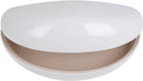 Sakkas Sleek Patent Clamshell Oversized Sunglasses Hard Case
