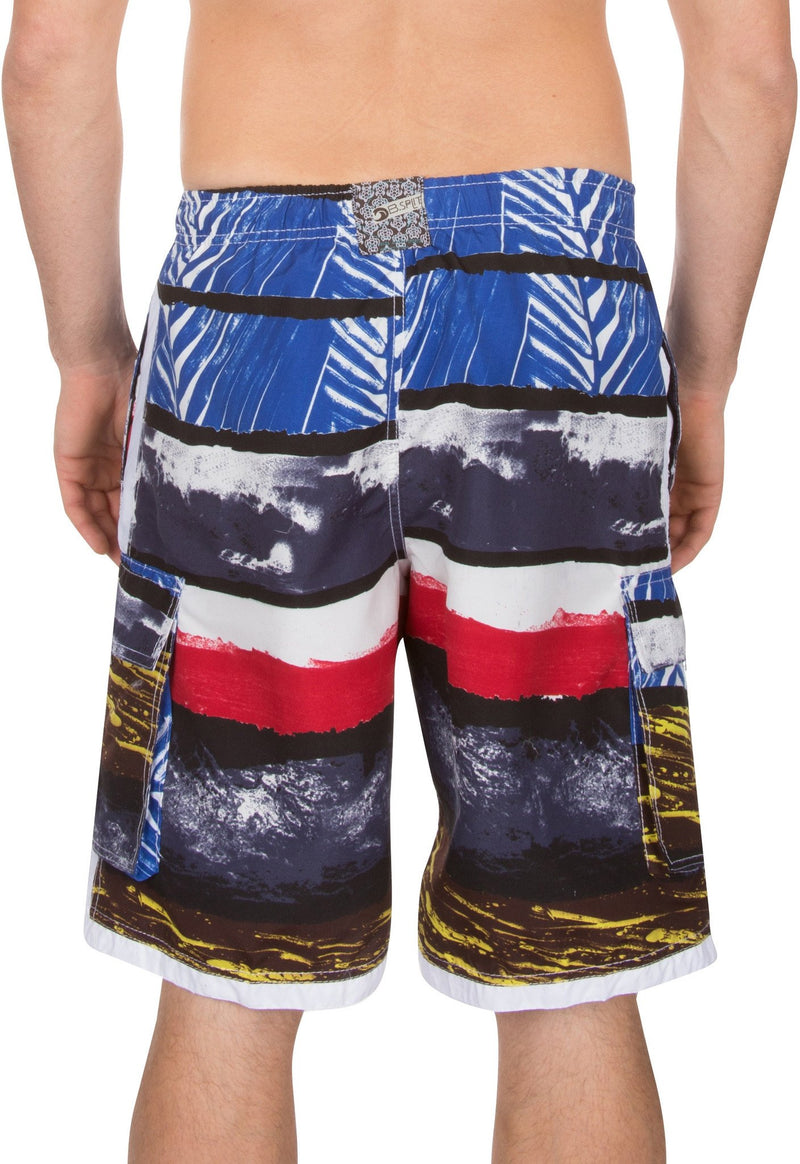 Sakkas StinGrey Skate Surf Cargo Swim Trunks