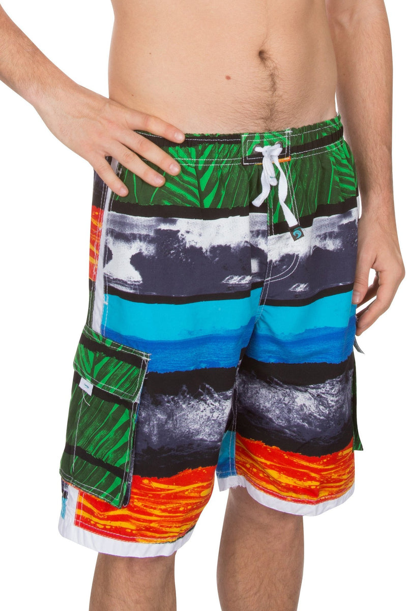 Sakkas StinGrey Skate Surf Cargo Swim Trunks