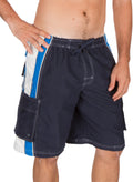 Sakkas Boardwalk Skate Surf Boardshort#color_Navy