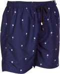Sakkas Florian Palm Tree Welt Pocket Swim Trunk/Boardshort#color_Navy 
