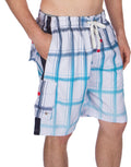 Sakkas Tidal Wave Skate Surf Cargo Swim Trunks#color_White