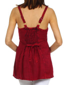 Sakkas Kavita Stonewashed Rayon Tank Top