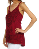 Sakkas Kavita Stonewashed Rayon Tank Top