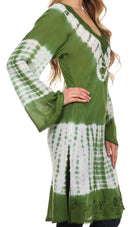 Sakkas Aaheli Tie-Dye Tunic Top / Blouse / Cover Up