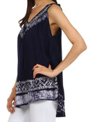 Sakkas Paradise Embroidered Relaxed Fit Blouse