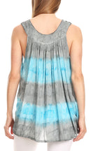Sakkas Ocean Breeze Sleeveless Blouse
