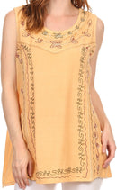 Sakkas Anika Stonewashed Rayon Blouse