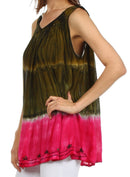 Sakkas Zuri Embroidered Relaxed Fit Blouse
