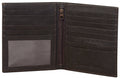Sakkas Men's Authentic Leather Bi-Fold Wallet with 13 Credit Card Slots with Gift Bag#color_Brown