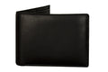Sakkas Men's Bi-Fold Leather Wallet - Removable Card / ID Case - With Gift bag#color_Black