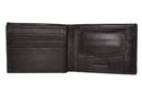 Sakkas Men's Bi-Fold Leather Wallet with 6 Card Slots/2 Coin Pkts with Gift bag